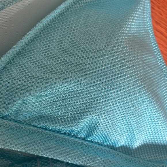 Aerie Pique Shine Triangle Swim Top - Picture 3 of 4